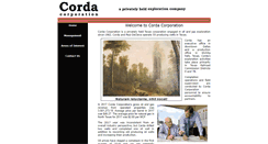 Desktop Screenshot of cordacorp.com